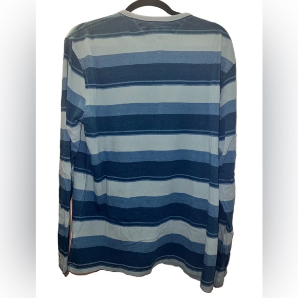 Tommy Hilfiger blue striped long sleeve - Picture 3 of 3